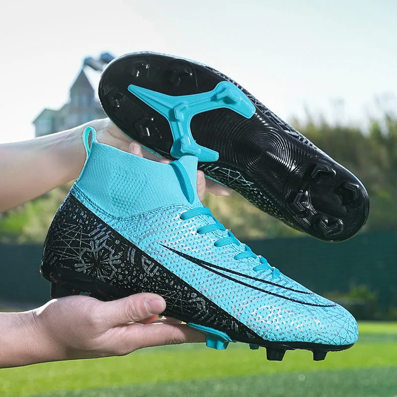 High-Top Adult and Kids' Soccer Cleats, Training