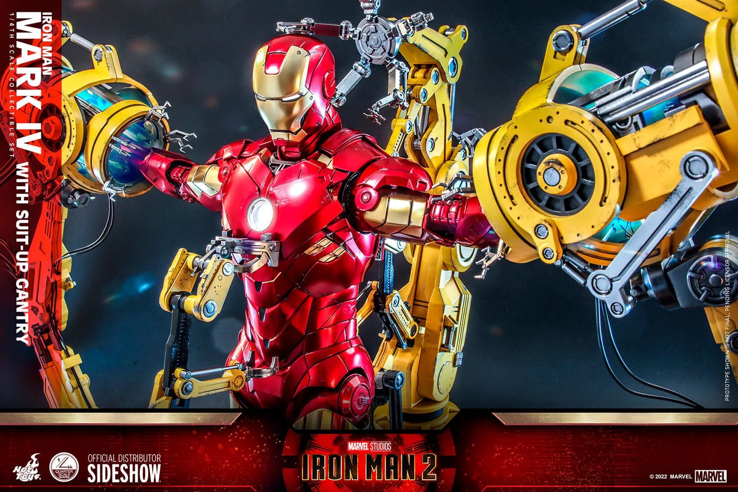 Iron Man Mark IV With Suit-Up Gantry 1/4 Scale Collectible Set