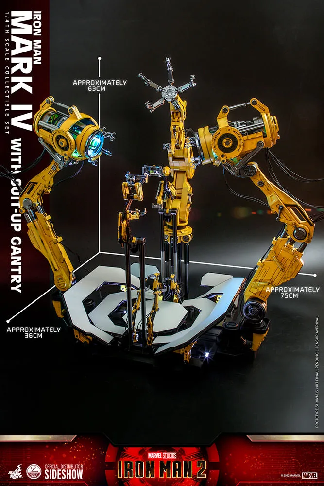 Iron Man Mark IV With Suit-Up Gantry 1/4 Scale Collectible Set