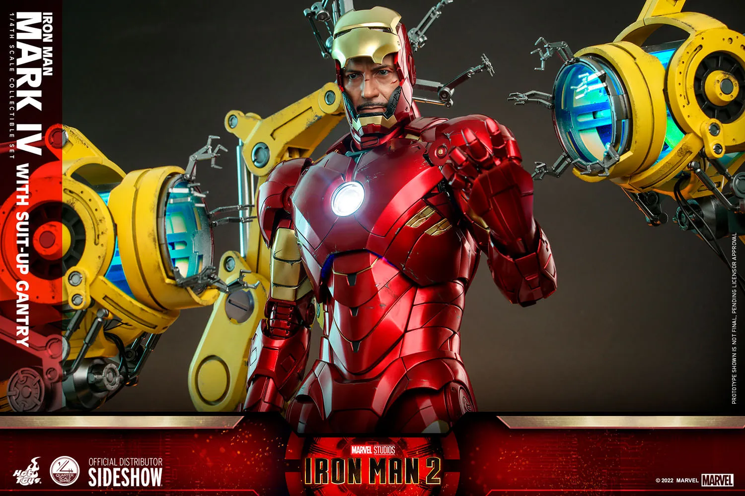 Iron Man Mark IV With Suit-Up Gantry 1/4 Scale Collectible Set