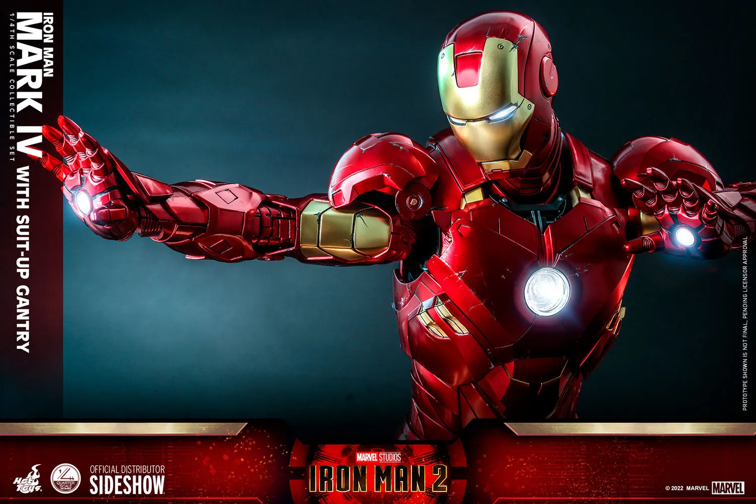 Iron Man Mark IV With Suit-Up Gantry 1/4 Scale Collectible Set