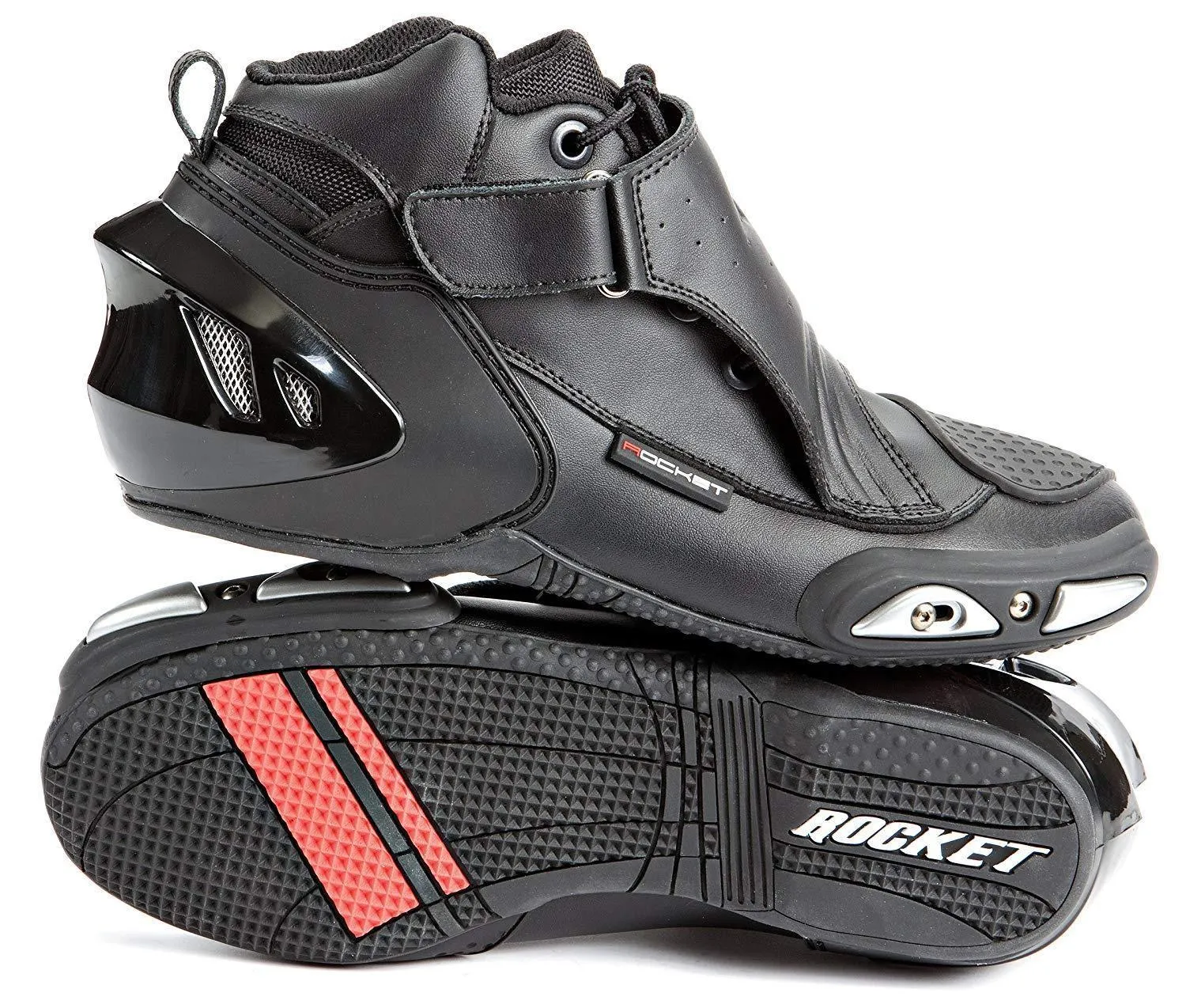 Joe Rocket 'Velocity V2X' Mens Black Riding Shoes