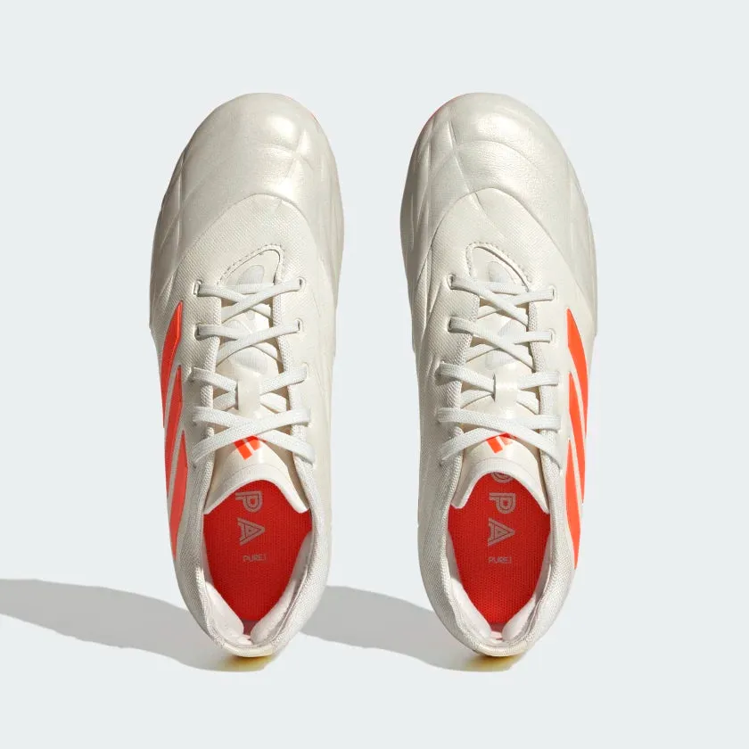 Junior Copa Pure.1 FG [Off White/Team Solar Orange]