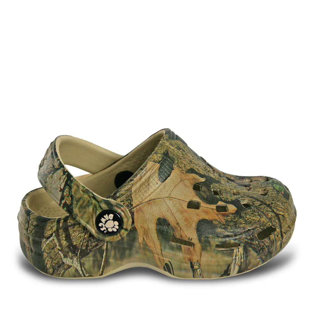 Kids' Mossy Oak Beach DAWGS Clogs