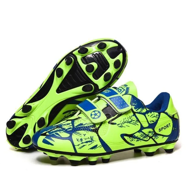 Kids Premium Soccer Youth Cleats FG/TF Indoor Outdoor Soccer Shoes