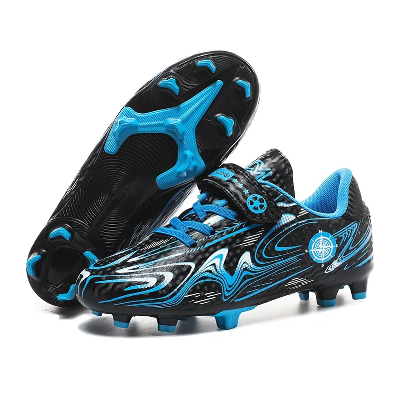 Kids Premium Soccer Youth Cleats FG/TF Indoor Outdoor Soccer Shoes