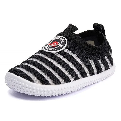 Knitted Striped Non-slip Sneakers First Walker | BMCiTYBM