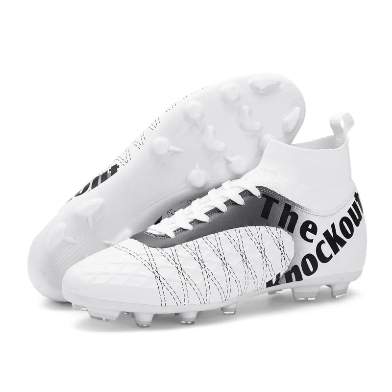 Knockout Soccer Cleats High Ankle Soccer Kids/Adult/Youth Shoes