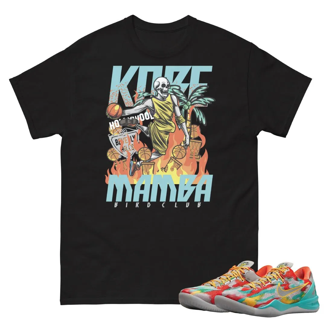 Kobe 8 Venice Beach Mamba's Cali Shirt