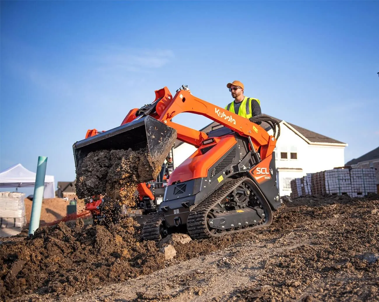 Kubota SCL 1000 Stand-On Compact Track Loader