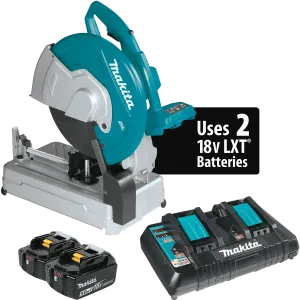 Makita XWL01PT 18V X2 (36V) LXT Lithium‑Ion Brushless Cordless 14" Cut‑Off Saw Kit