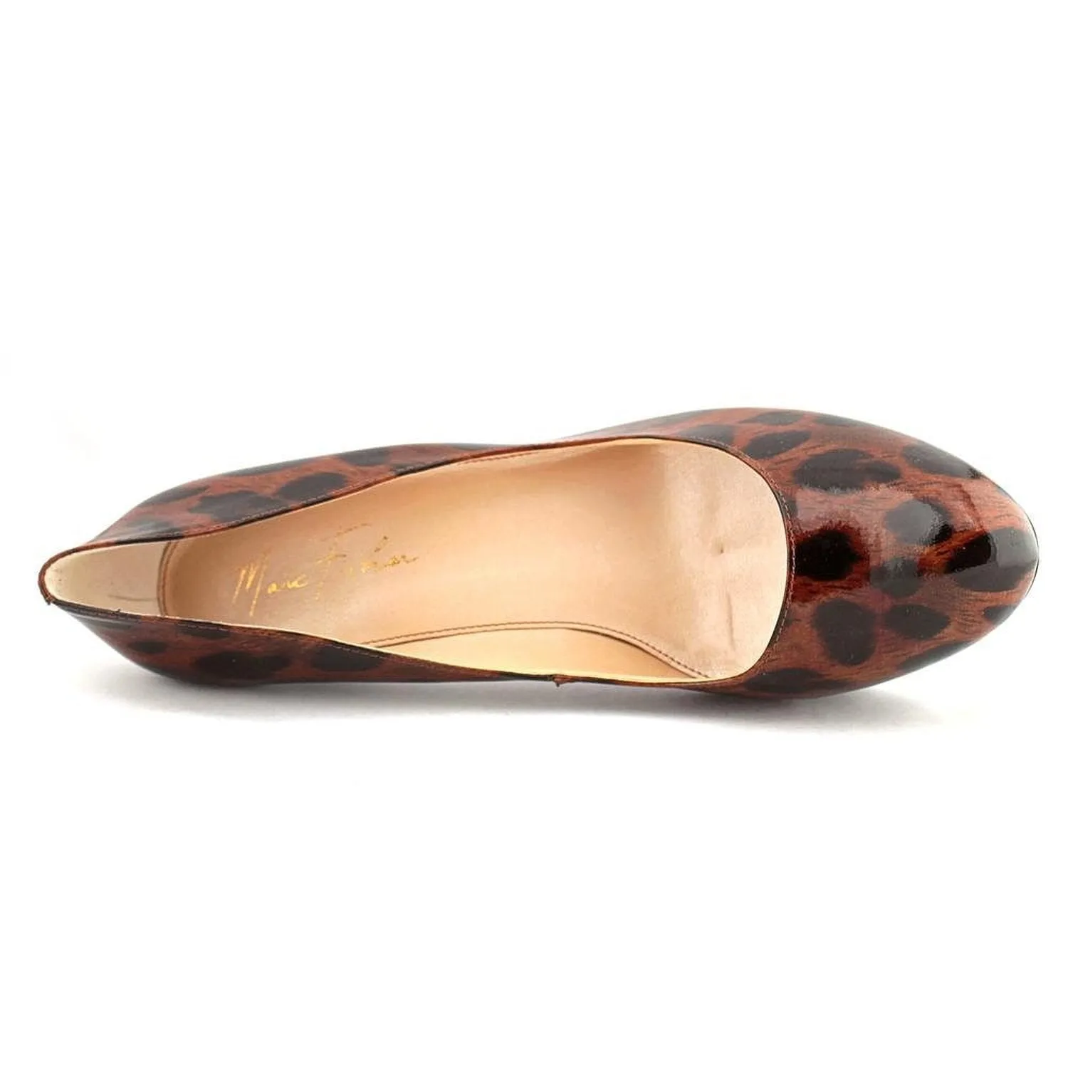 Marc Fisher Sydney2 Polished ,Dark Natural (Women)