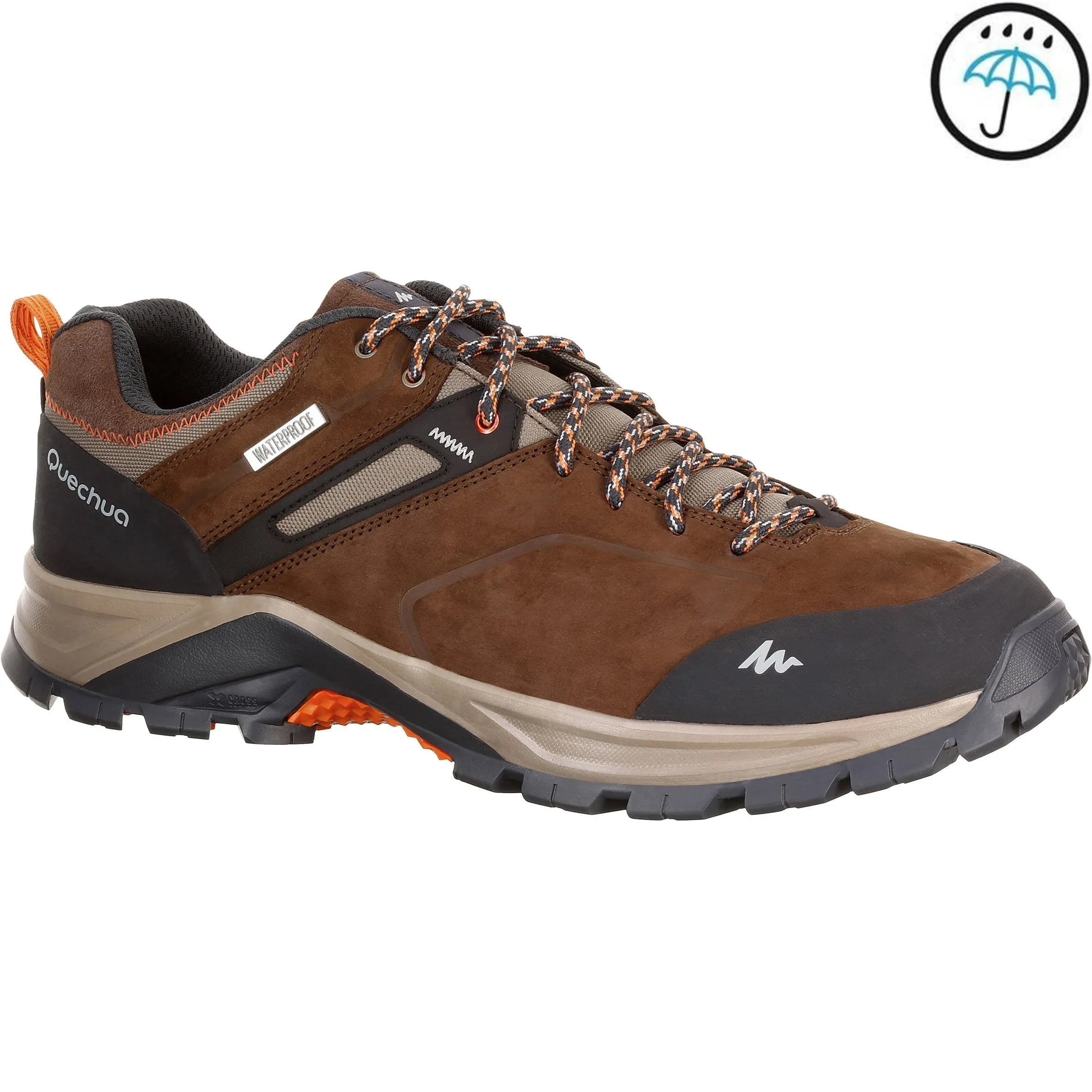 Men's Hiking Shoes Waterproof Forclaz 500