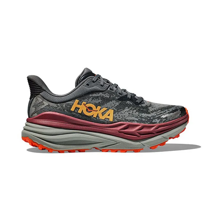 Mens Hoka Stinson ATR 7 in Castlerock/Cabernet