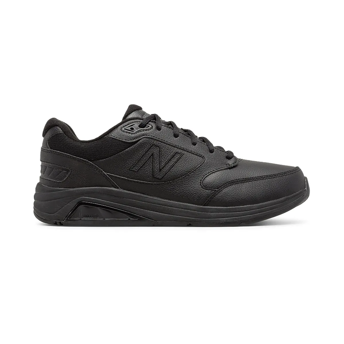 Men's Leather 928v3 Walking Shoes - Black - Wide (EE)