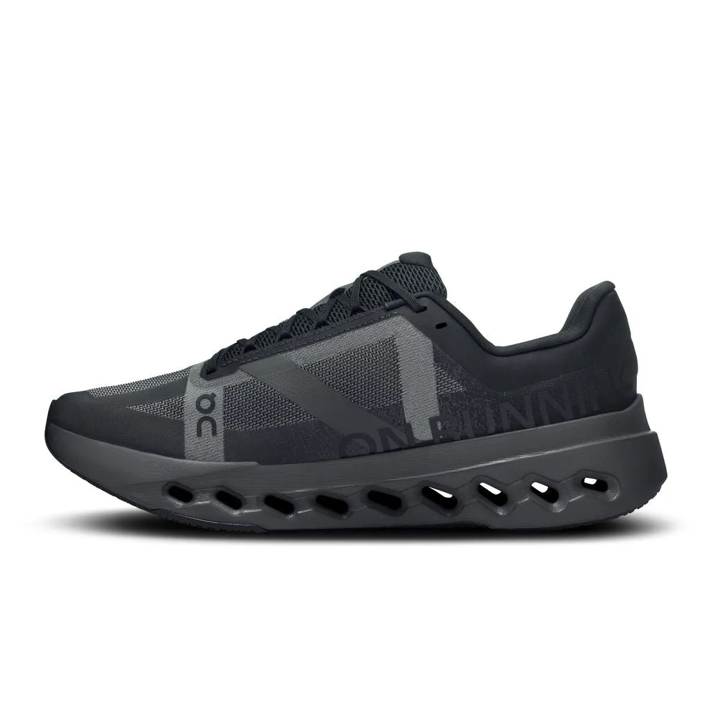 Men's On Cloudsurfer Next Running Shoe in Black | Eclipse