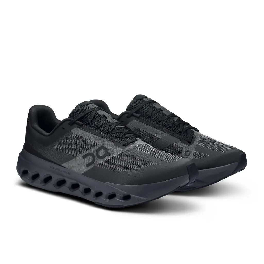 Men's On Cloudsurfer Next Running Shoe in Black | Eclipse