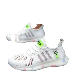 Men's shoes summer 2024 new flying mesh shoes casual running shoes summer breathable mesh sports shoes men's shoes