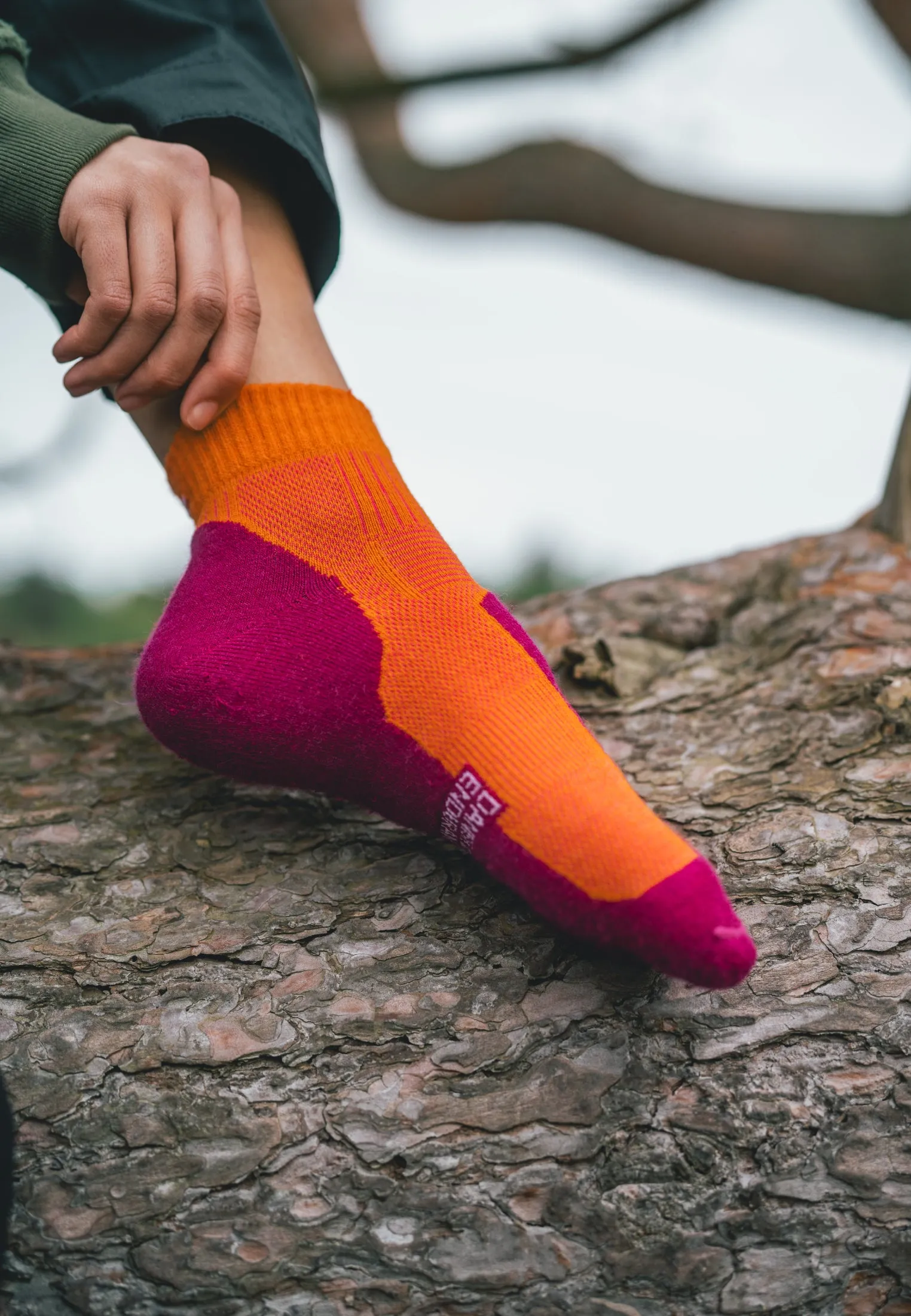 MERINO WOOL HIKING SOCKS LOW CUT