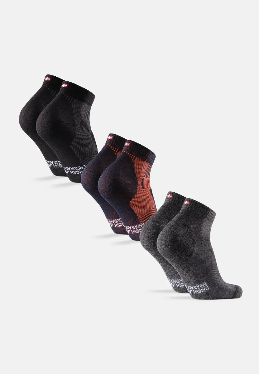 MERINO WOOL HIKING SOCKS LOW CUT