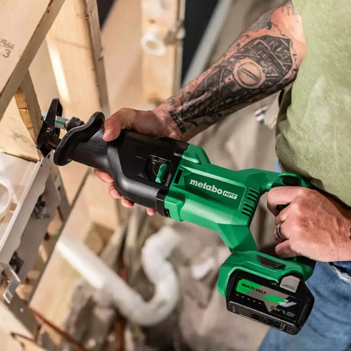 Metabo 18V MultiVolt Cordless Reciprocating Saw