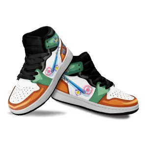 Nami Kids Sneakers Custom OP Anime Shoes For Kids