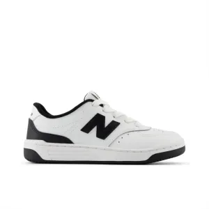 NEW BALANCE KIDS BB80 WHITE/BLACK BASKETBALL SHOES