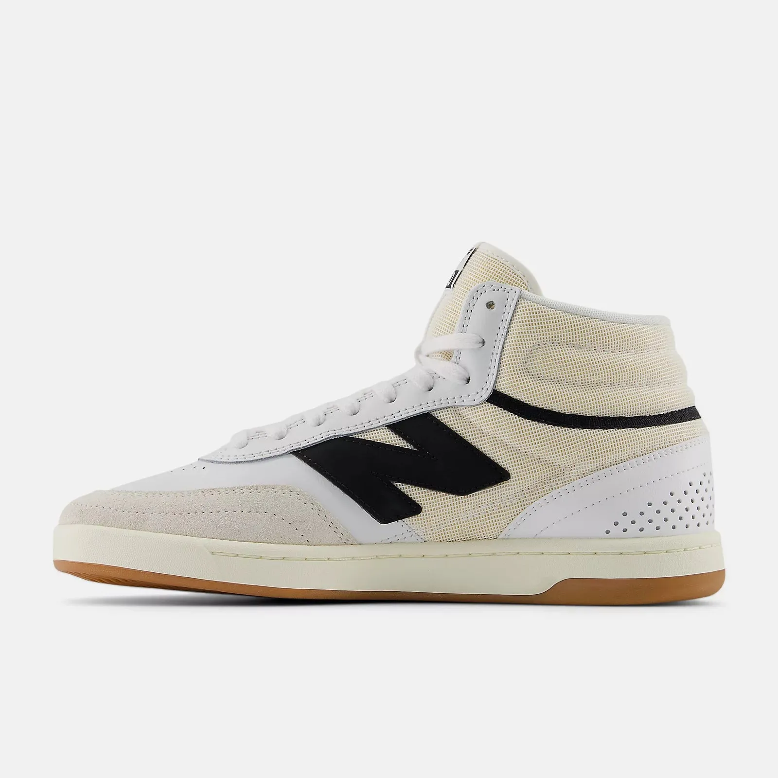 New Balance Shoes Numeric 440 High V2 - White/Black