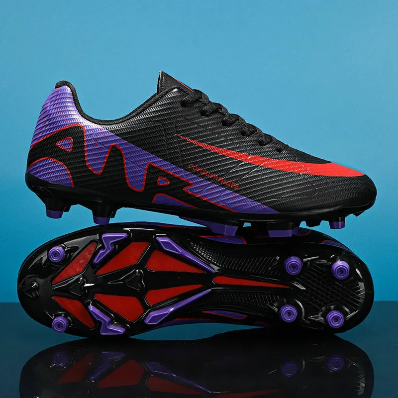 New Ronaldo Style CR Soccer Cleats/Shoes High-quality FG Youth Adult Boys Girls