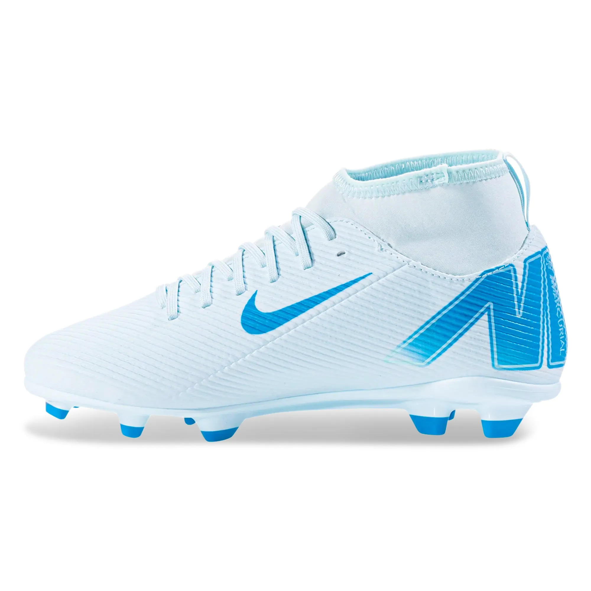 Nike Jr. Superfly 10 Club FG/MG Soccer Cleats (Glacier Blue/Blue Orbit)