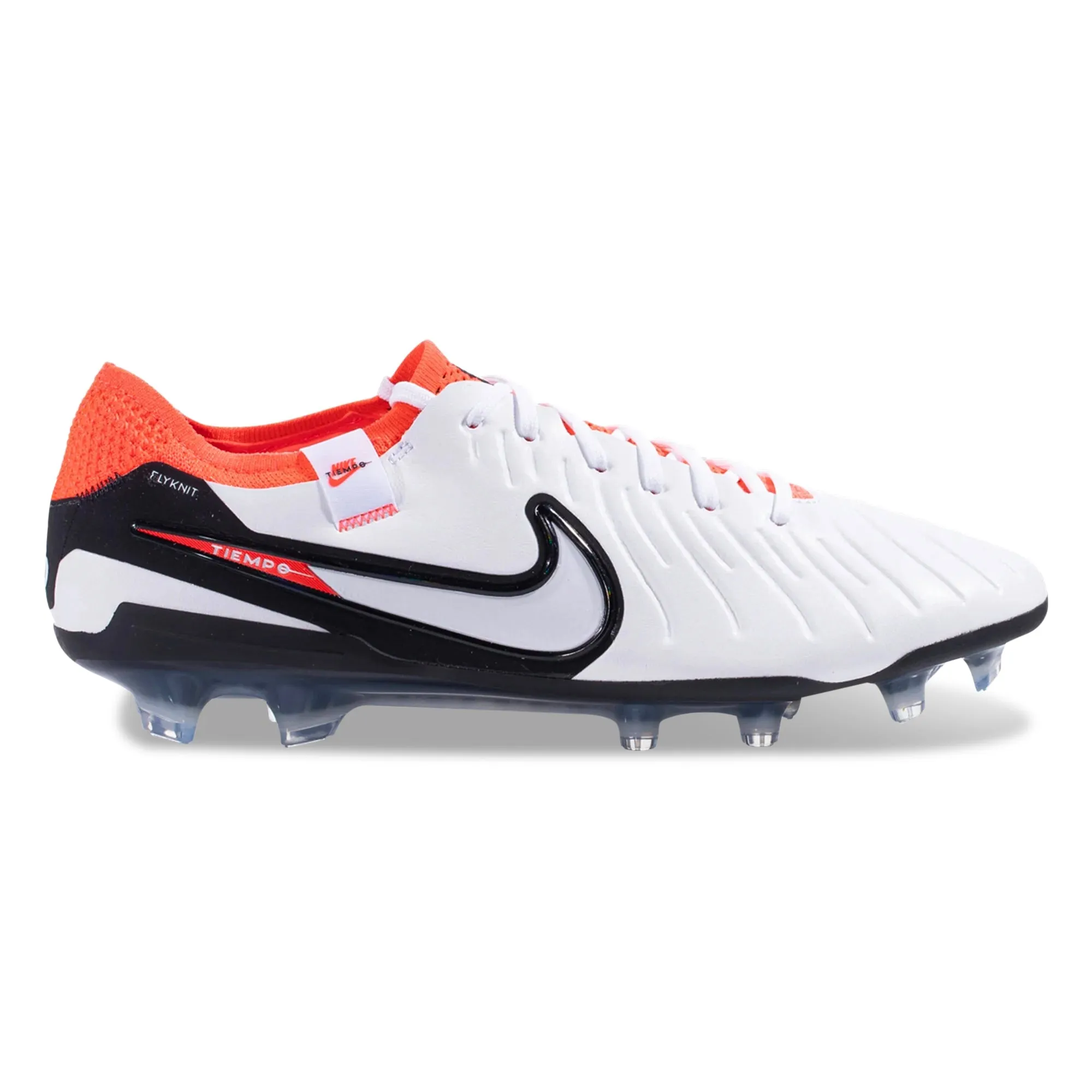 Nike Legend 10 Elite Firm Ground Soccer Cleats (White/Bright Crimson)