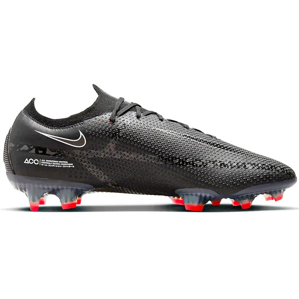 Nike Phantom GT2 Elite FG (Black/Dark Smoke Grey)