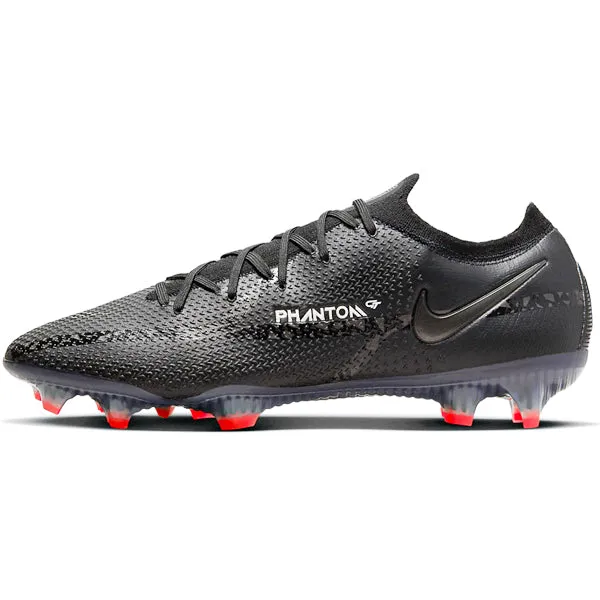 Nike Phantom GT2 Elite FG (Black/Dark Smoke Grey)