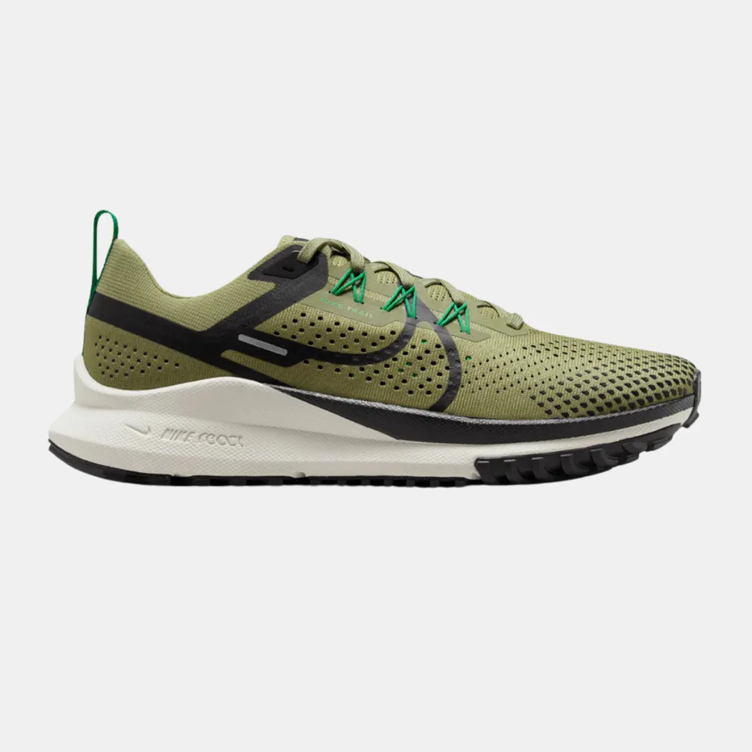 Nike React Pegasus Trail 4 Running Trainers - Neutral Olive Green