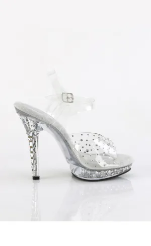 NPC Competition Heels /  Jenny 5 Stars / 5" Heel Rhinestone Competition Shoes