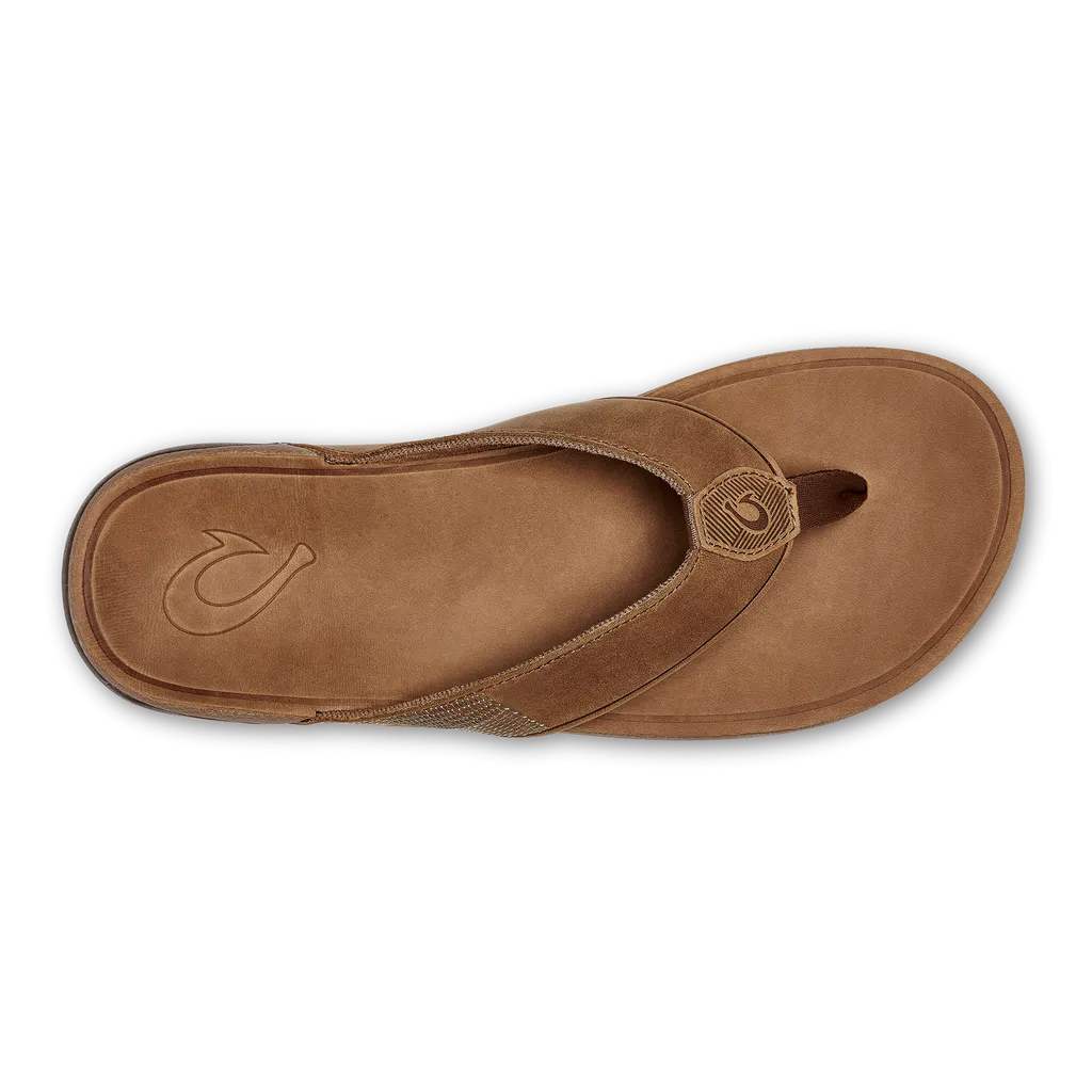 OluKai Tuahine Men's Waterproof Leather Beach Sandals