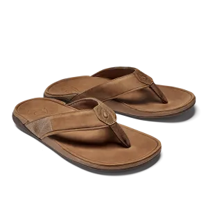 OluKai Tuahine Men's Waterproof Leather Beach Sandals