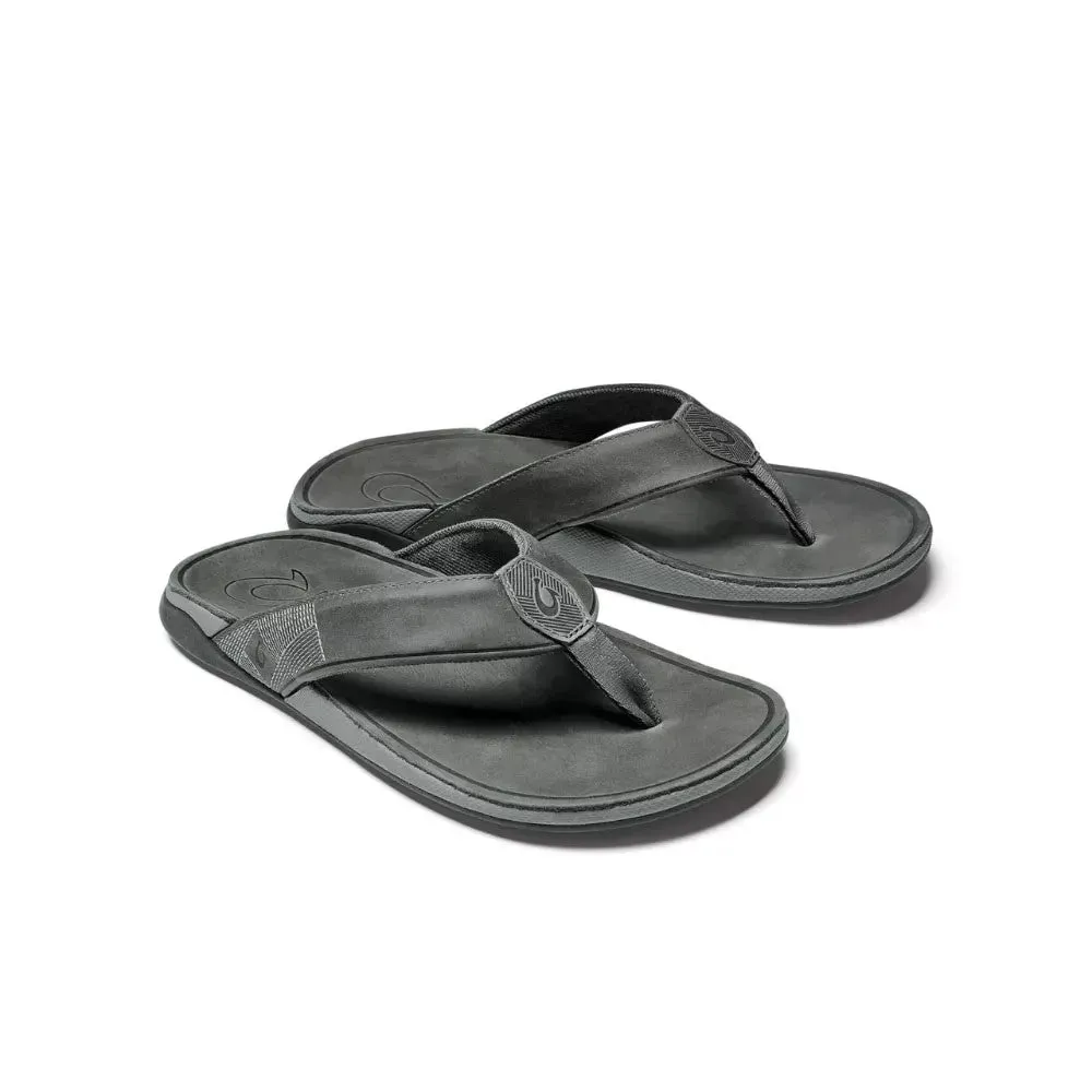 OluKai Tuahine Men's Waterproof Leather Beach Sandals