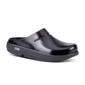 'OOFOS' Women's OOcloog Luxe Clog - Black