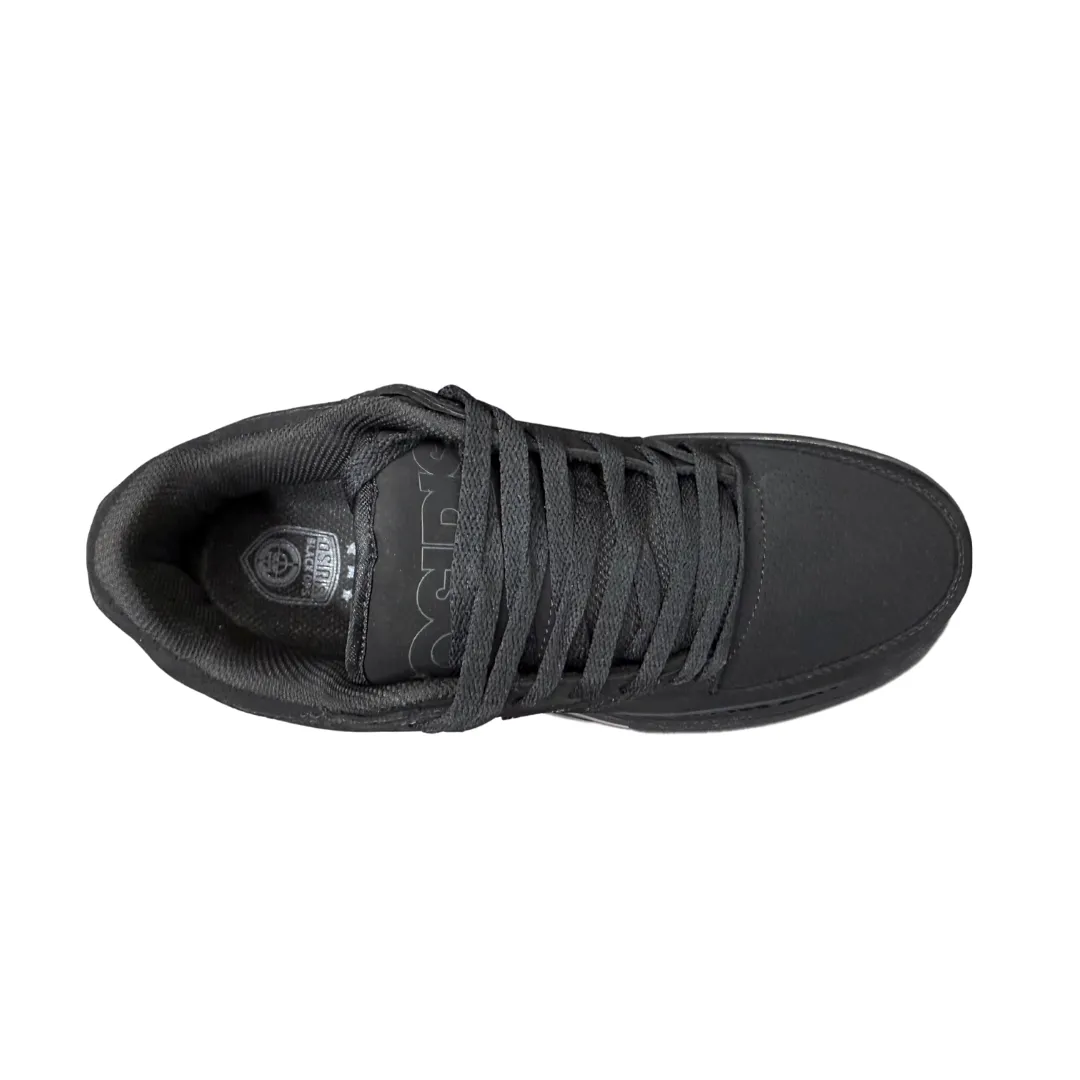 OSIRIS 12932538 PROTOCOL MN'S (Medium) Black/Ops Nubuck Skate Shoes