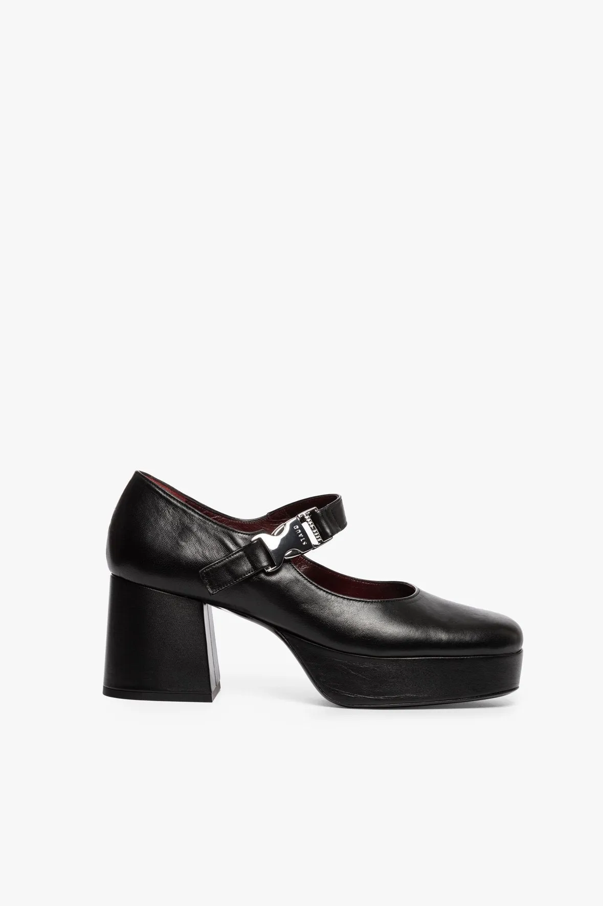 OZZY BUCKLE PLATFORM | BLACK