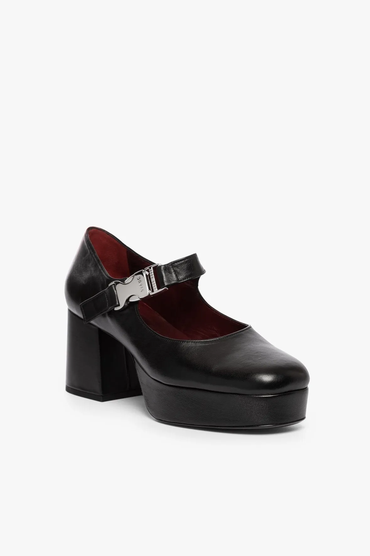 OZZY BUCKLE PLATFORM | BLACK