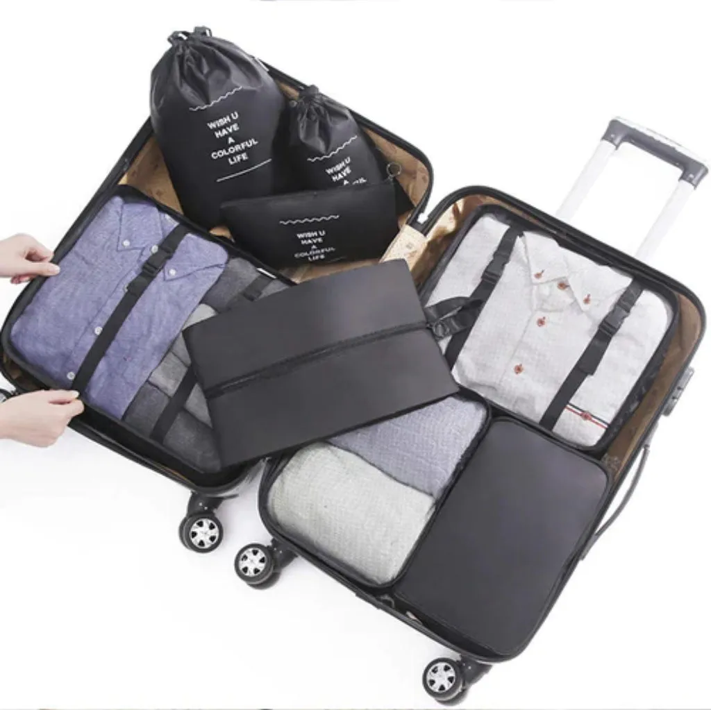 Packing Cubes for Travel (7 Piece Set)