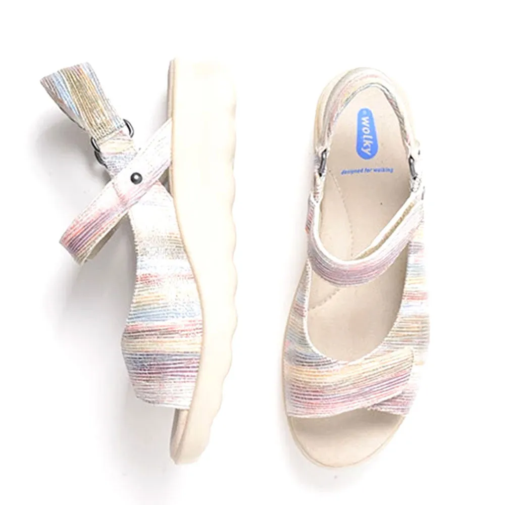 Pichu Sandal - 43-910 Multi White