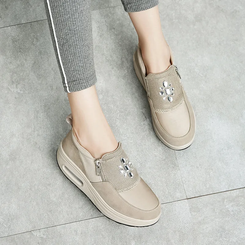 platform casual shoes  Women's thick platform