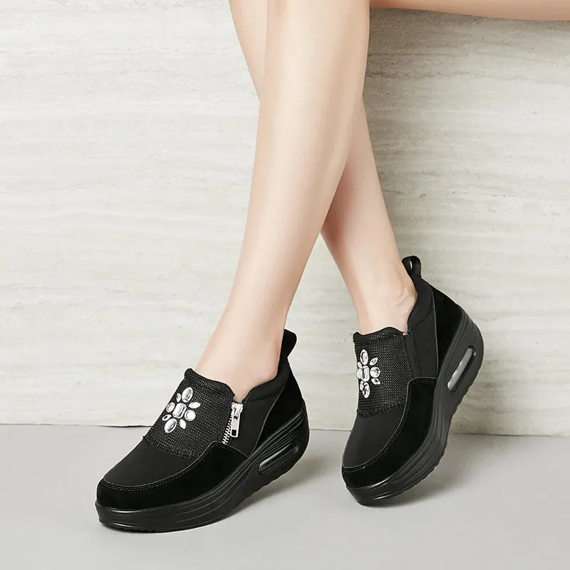 platform casual shoes  Women's thick platform