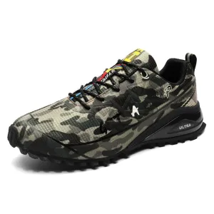 Premium Athletic Sneakers Camouflage Trail Running Shoes for Men | K798