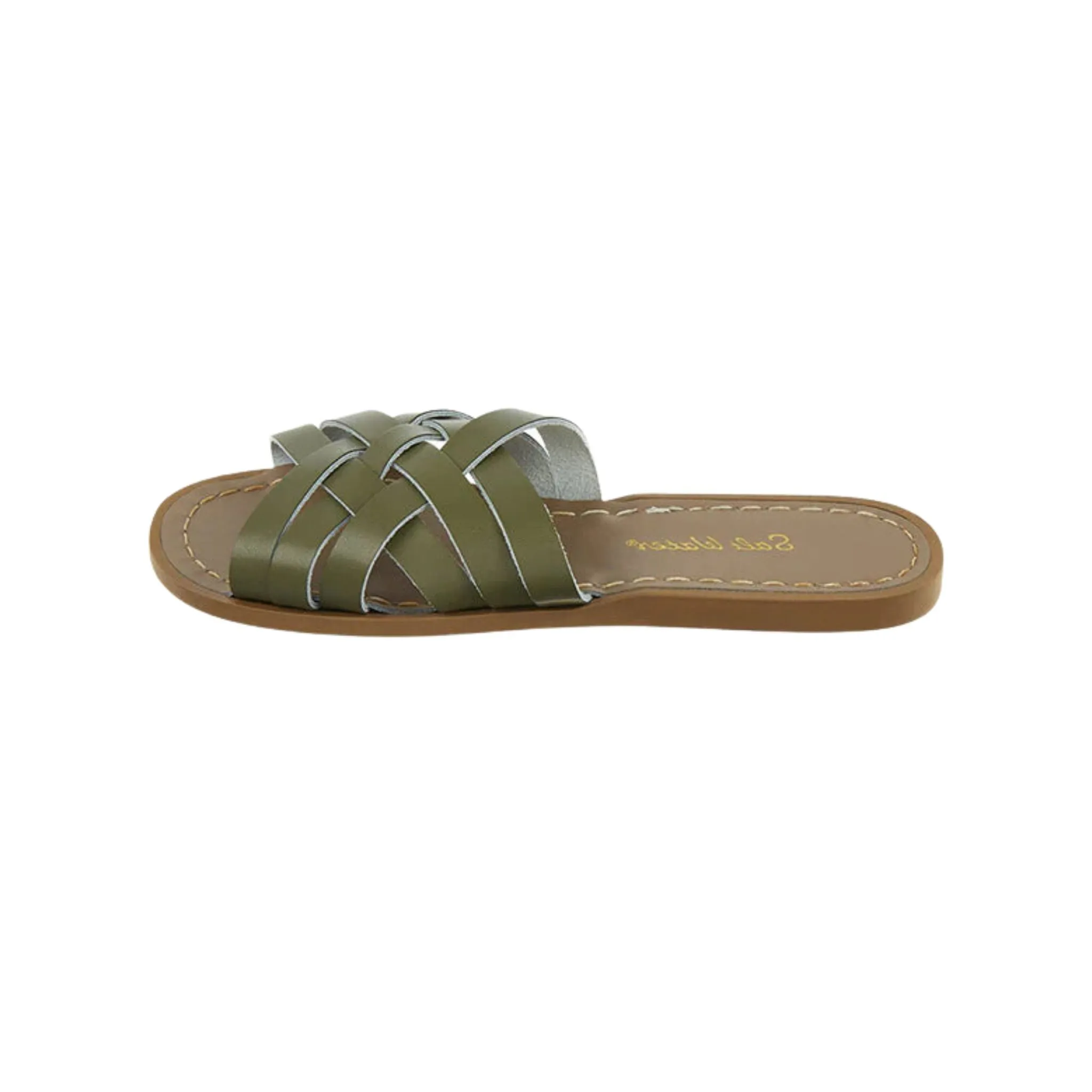 Retro Slide Adult - Olive