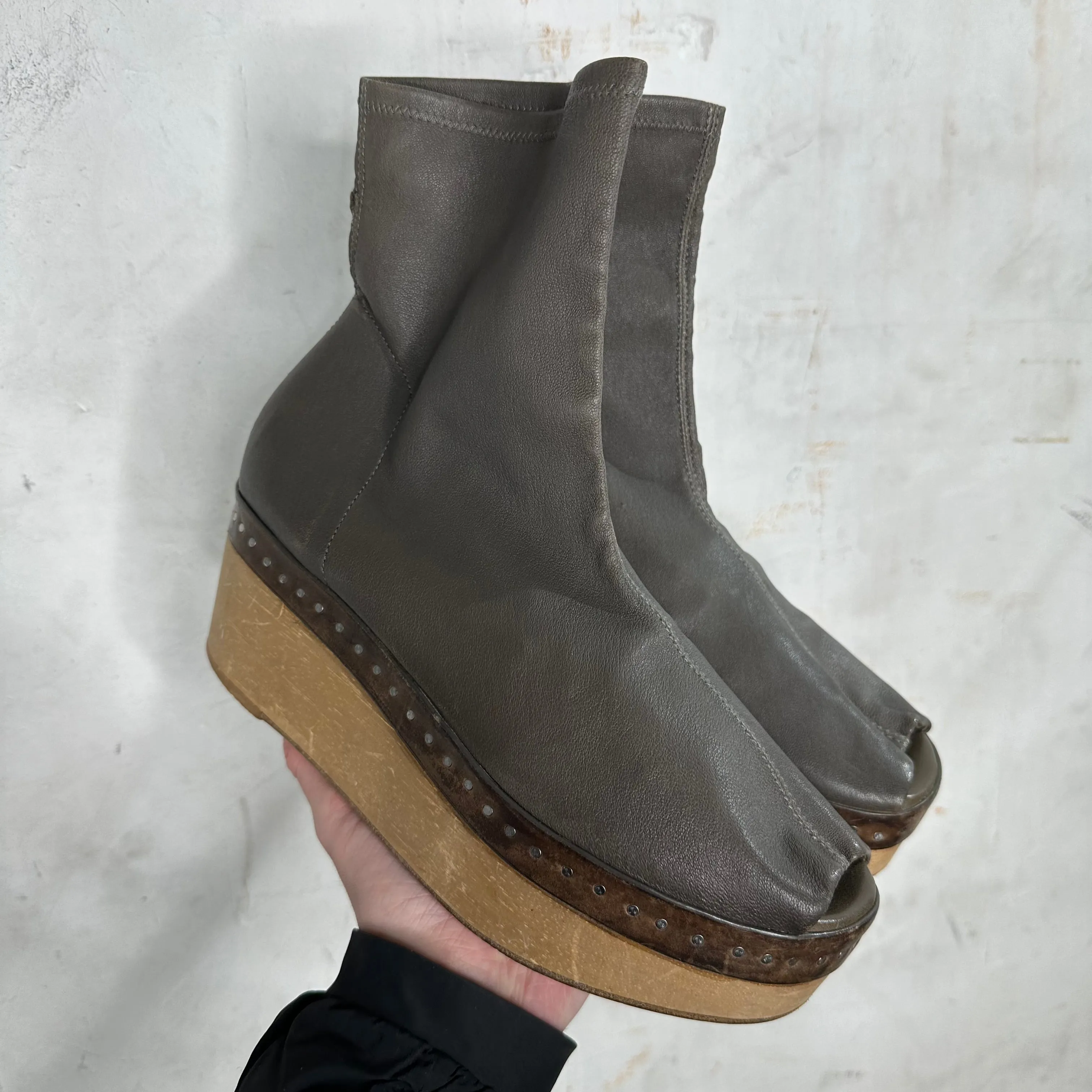 Rick Owens Platform Clogs