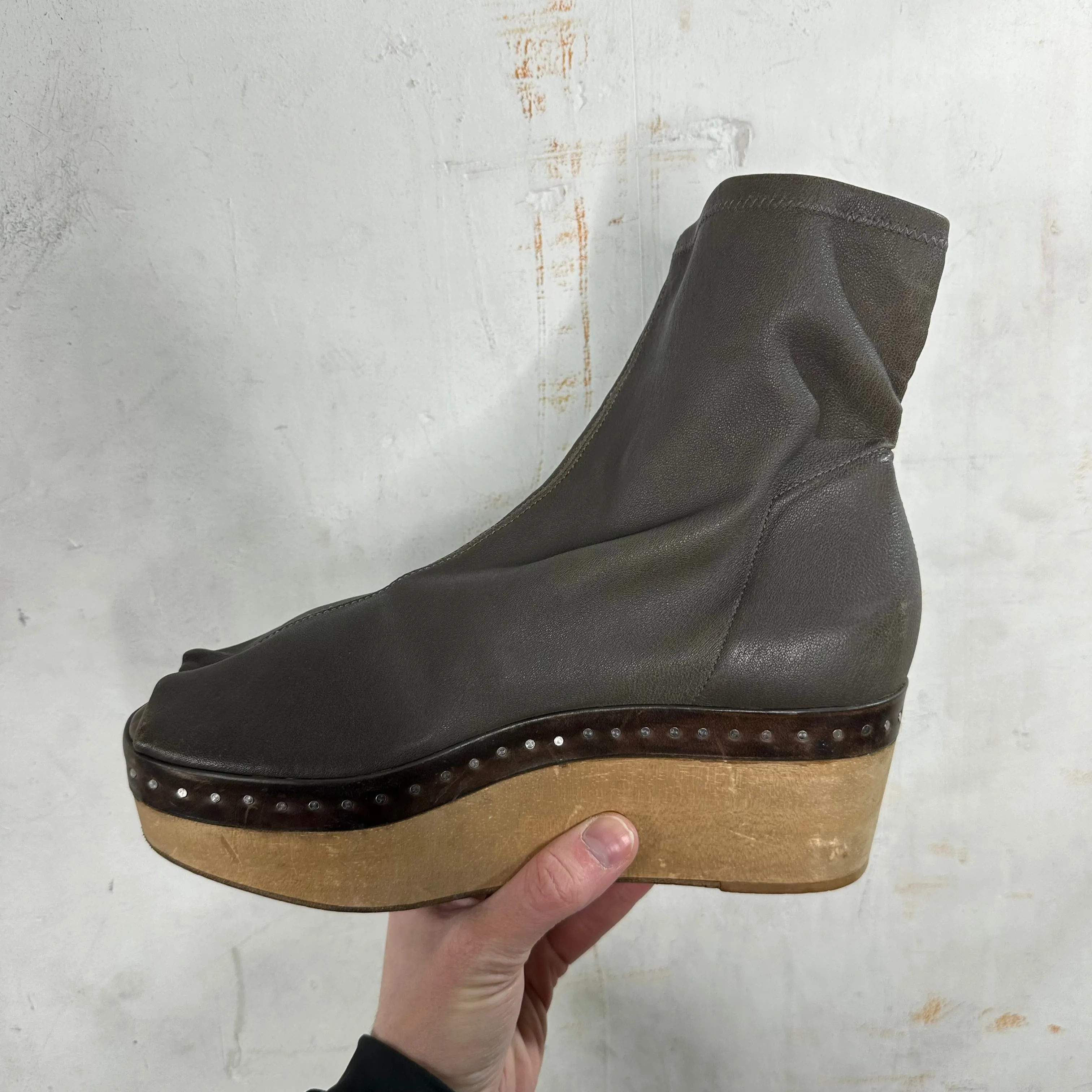 Rick Owens Platform Clogs